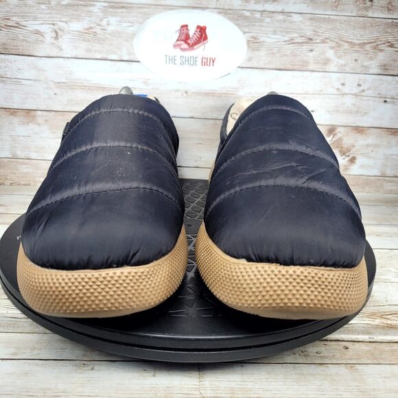 Dearfoams Men's Size 11-12 L Andre Lounge Nylon Black Clog Slippers - Picture 3 of 12